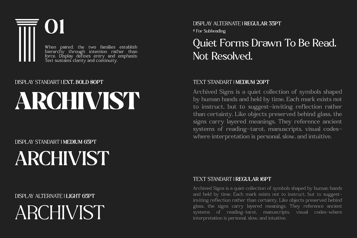 GC Chillon - Stylish Serif Display, a Serif Font by Glyphonic (Photo 8 of 15)