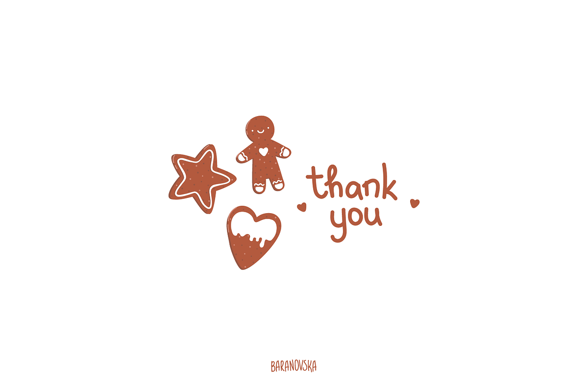 Gingerbread cookies, a Pattern Graphic by Baranovska (Photo 6 of 6)