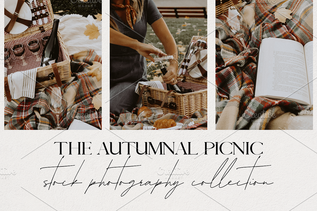 Autumn Picnic Stock Photo Bundle, a Holiday Photo by Le Maison Bohem (Photo 2 of 5)