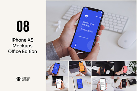 iPhone X/XS Mockups Office Edition