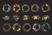 Vector Florals, a Background Graphic by Irtsya (Thumbnail 7 of 12)