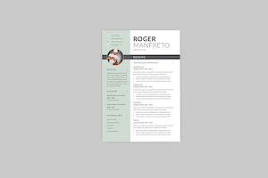 Roger Food Resume Designer