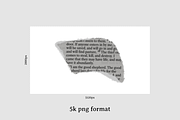 20 Ripped Bible Verse Assets, an Object Graphic by Greater Worth (Thumbnail 9 of 9)