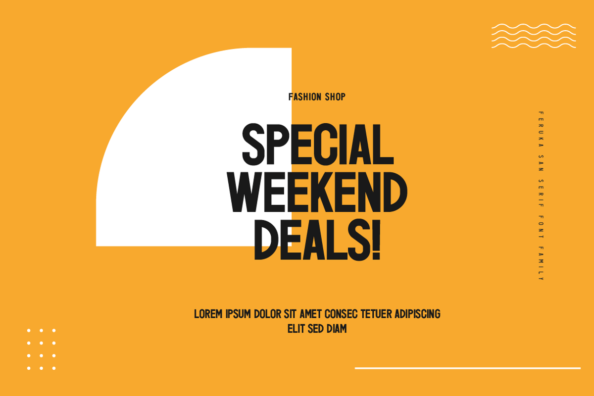 Feruka, a Sans Serif Font by twinstd (Photo 3 of 11)