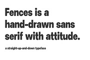 Fences - handmade sans typeface, a Handwritten Font by Supersimbo © (Thumbnail 2 of 14)