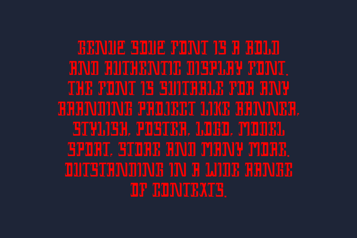 Genuz Souz Font, a Blackletter Font by QR Design Studio (Photo 4 of 6)