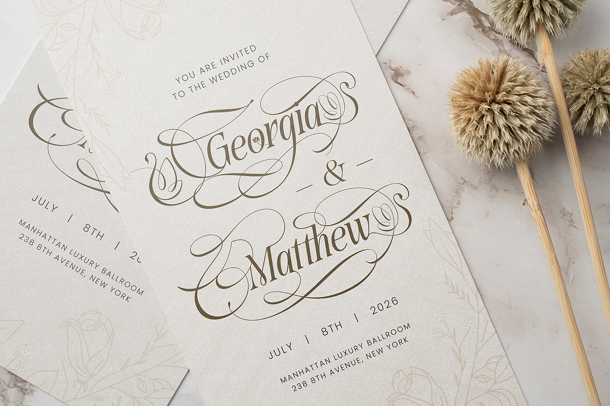 Dove and Goose Typeface, a Serif Font by alit design (Photo 15 of 20)