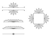 Cobweb Decorative Elements, an Object Graphic by Kessens (Thumbnail 4 of 8)
