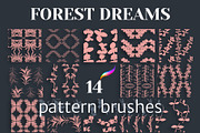 78 Brush-pattern-flow PROCREATE, a Brush Add-On by Pachel (Thumbnail 2 of 13)