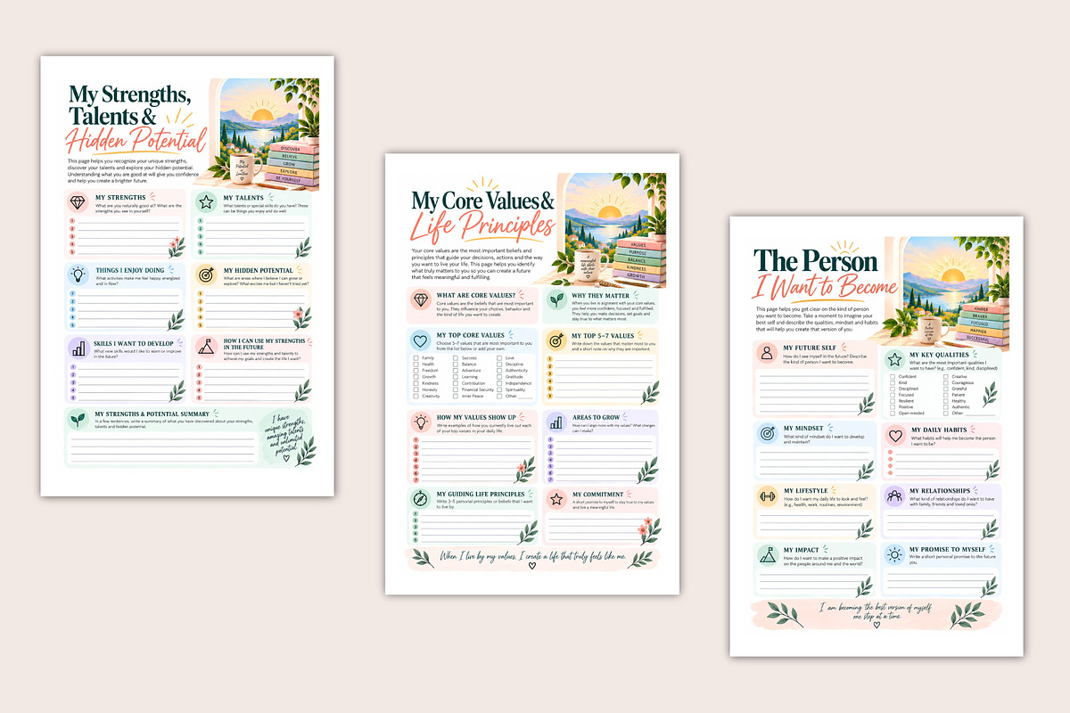 Future-Ready Mindset, a Stationery Template by Designmela01 (Photo 4 of 5)