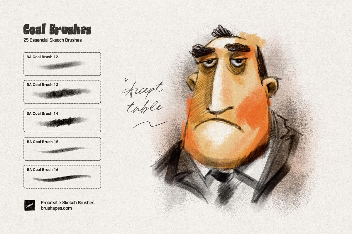 Everyday Sketch Procreate Brushes, a Brush Add-On by brushapes.com (Photo 4 of 9)