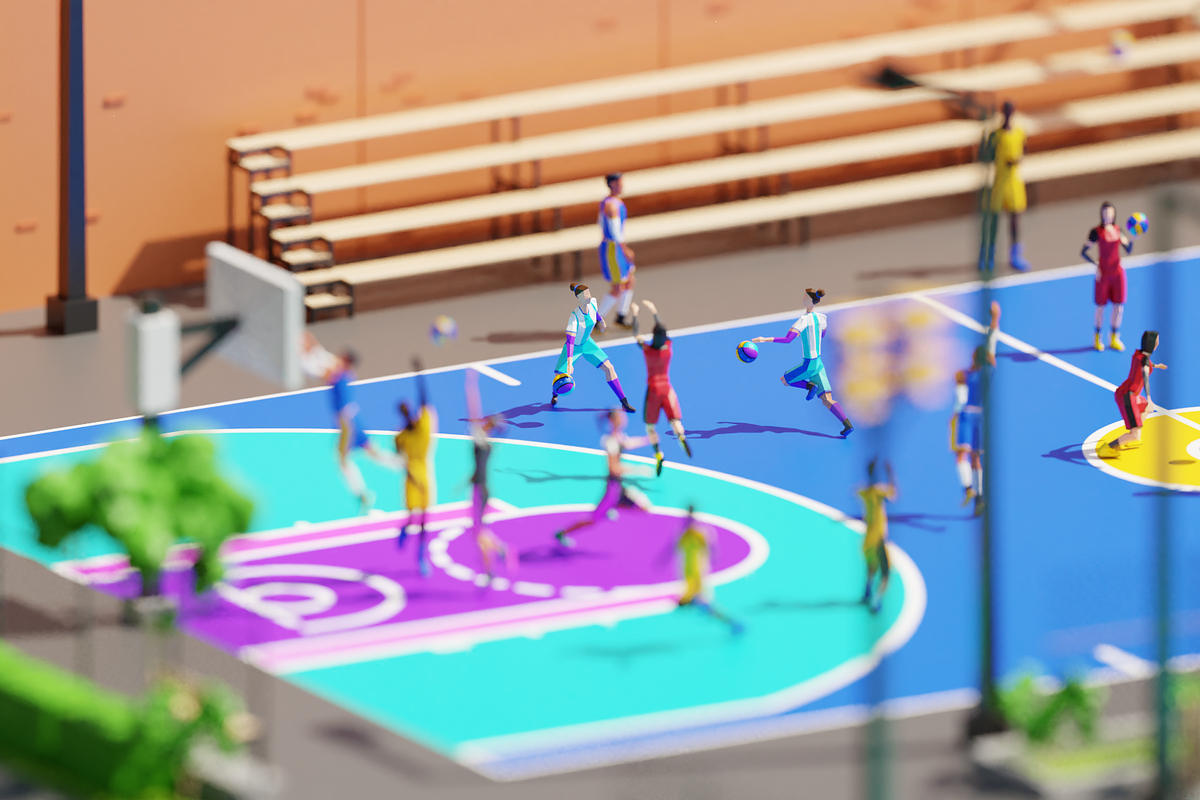 Basketball Players, a Characters & Person 3D Model by Studio Ochi (Photo 3 of 3)