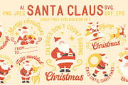 Santa Claus Christmas sublimation, an Object Graphic by arausidp (Thumbnail 1 of 5)