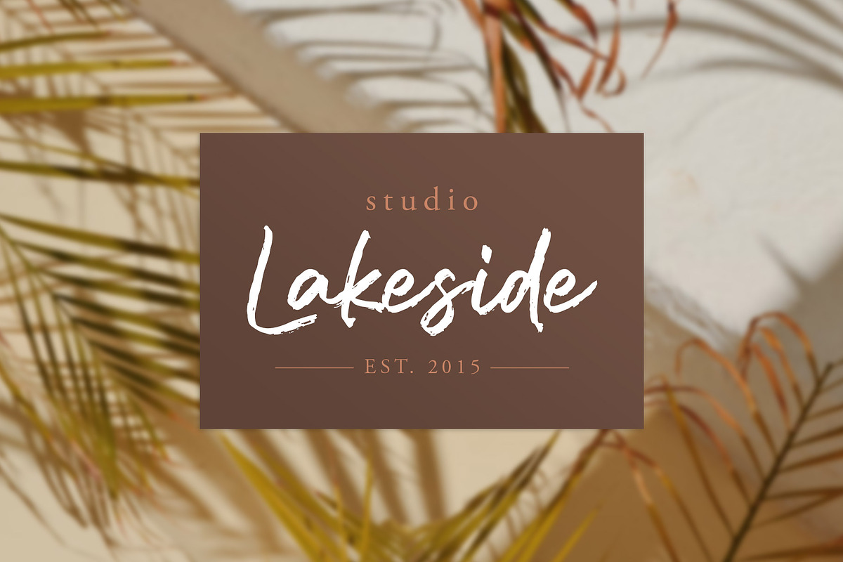 Outlook - Brush Script, a Script Font by Weape Studio (Photo 9 of 10)