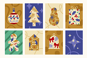 Christmas Decor Clipart, a Seasonal Illustration by Anna Studio (Thumbnail 13 of 13)