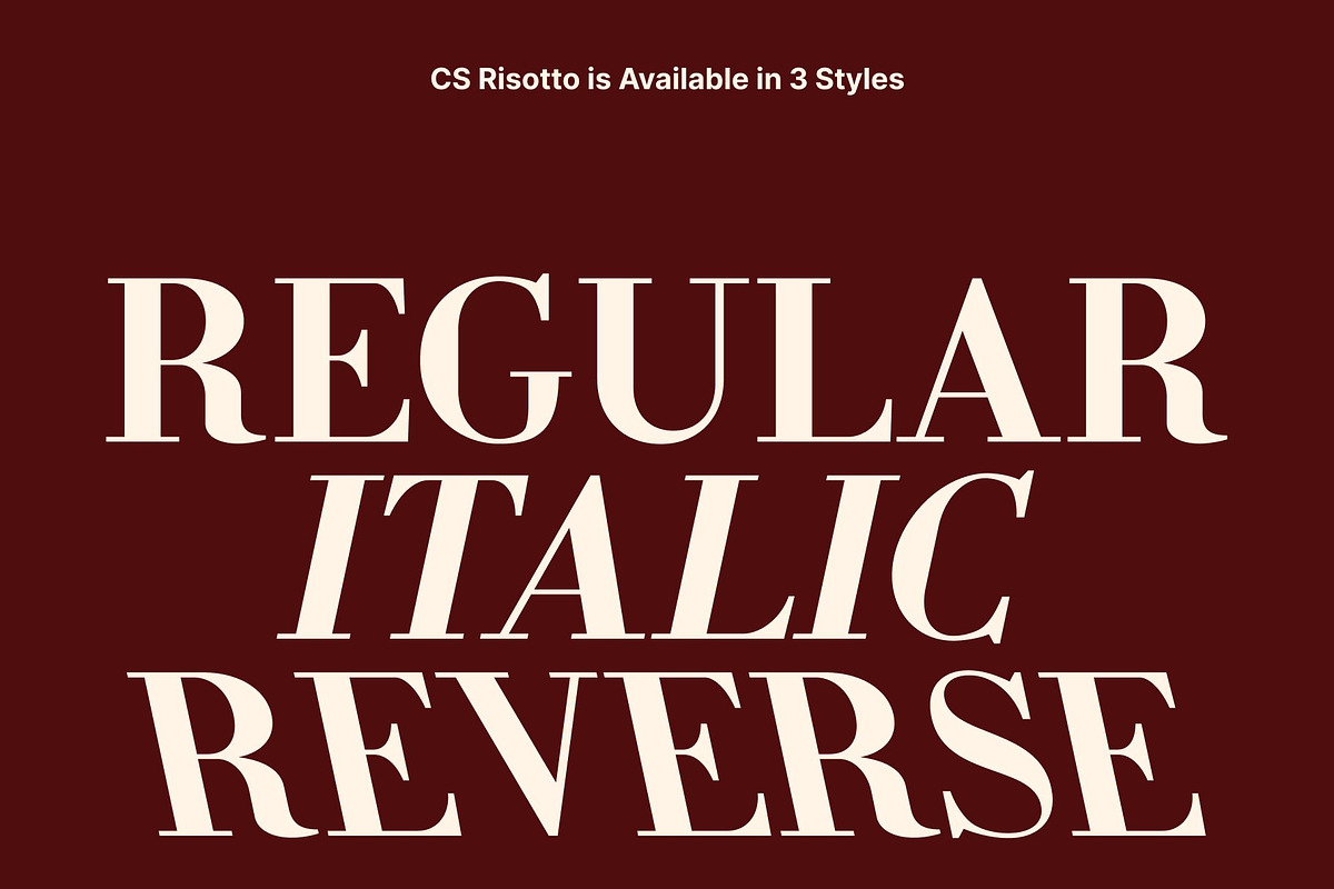 CS Ristara – Classic Serif Font, a Serif Font by Craft Supply Co. (Photo 4 of 8)
