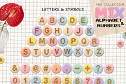 Mixed Alphabet & Numbers Collection, an Object Graphic by DreamoraArt (Thumbnail 6 of 10)
