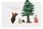 Fantastic Holiday-Winter collection, an Animal Illustration by Graphic Box (Thumbnail 3 of 13)