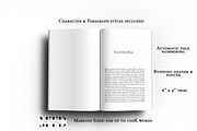 6 x 9 Adobe Indesign Book Template, a Templates & Theme by Ms Tonia Designs (Thumbnail 2 of 9)