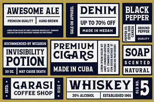 Aerohate Typeface Extras