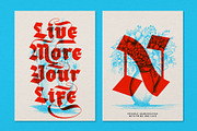 Blackther Typeface, a Blackletter Font by alit design (Thumbnail 6 of 20)