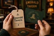 Emerald Isle - Modern Display Font, a Serif Font by overlaytemplates (Thumbnail 3 of 5)
