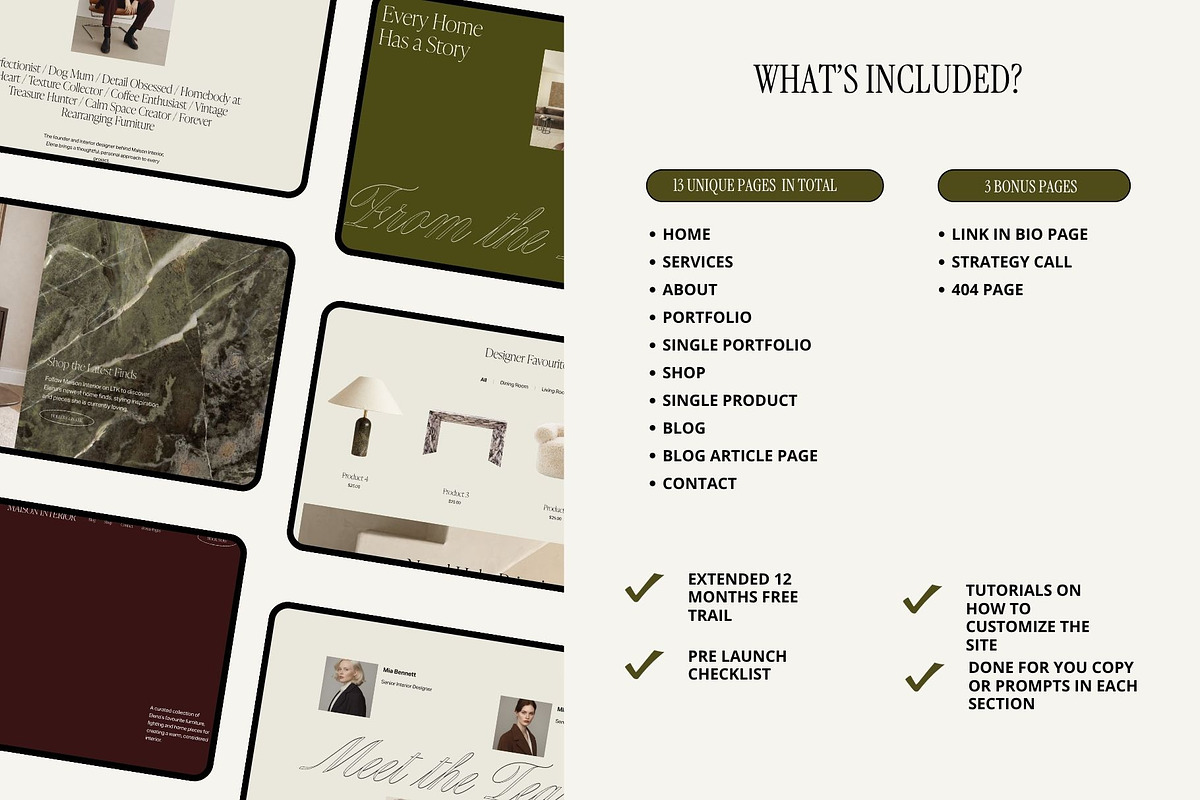 Interior Studio Squarespace Template, a Squarespace Template by Row Creative (Photo 8 of 10)