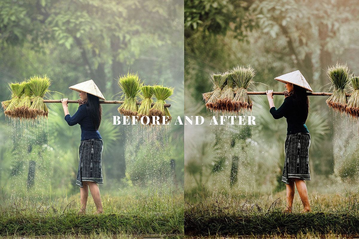 160 Essential Greens Presets, a Preset Add-On by Oak Digital Studios (Photo 8 of 8)