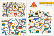 Egg Hunt Map. Map Creator, a Seasonal Illustration by Irina Ostapenko (Thumbnail 6 of 11)
