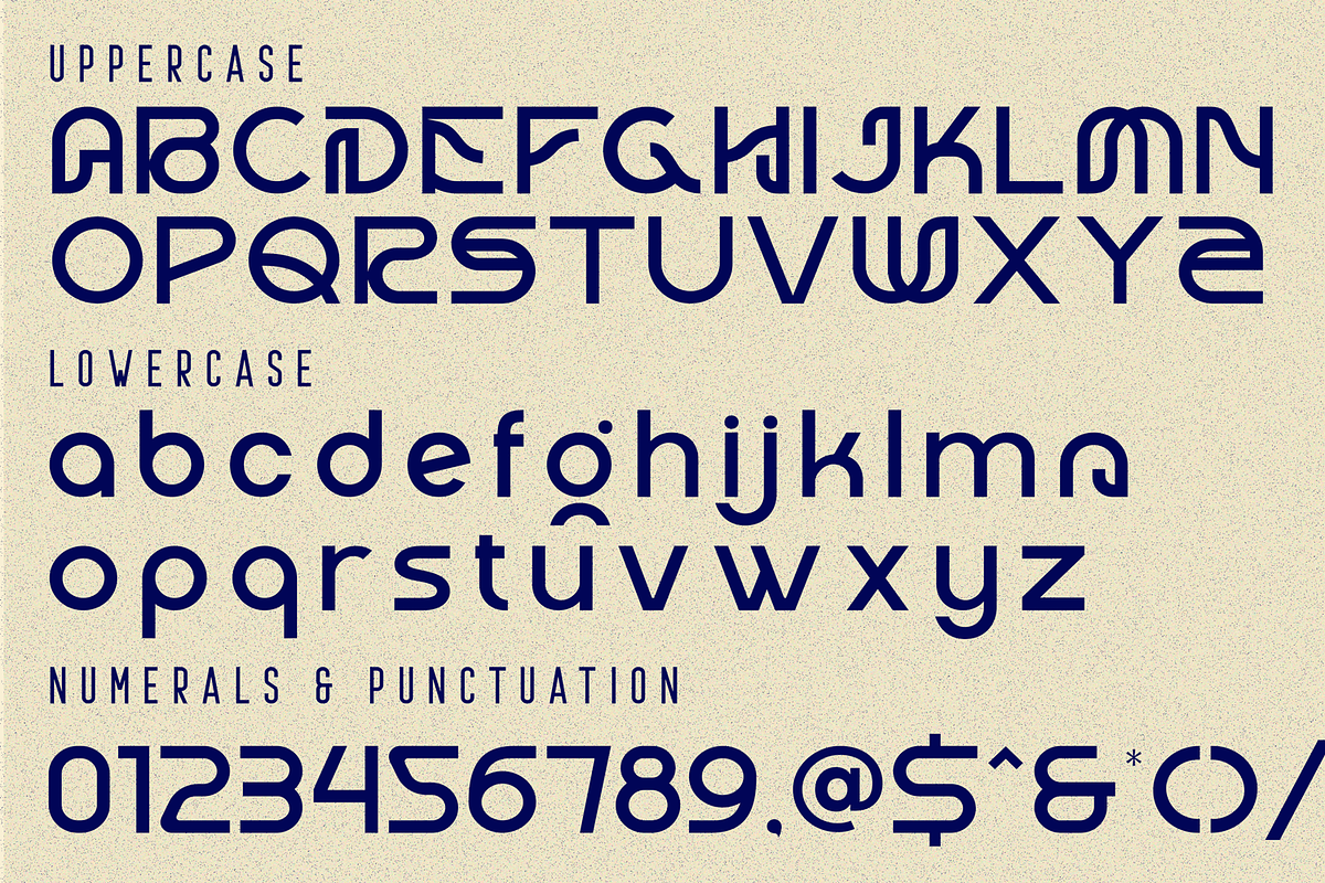 BEFORE CAUSING - GEOMETRIC FONT, a Sans Serif Font by 177Studio (Photo 7 of 8)