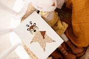 Newborn Baby Boy Clipart, an Object Illustration by JulzaArt (Thumbnail 4 of 7)