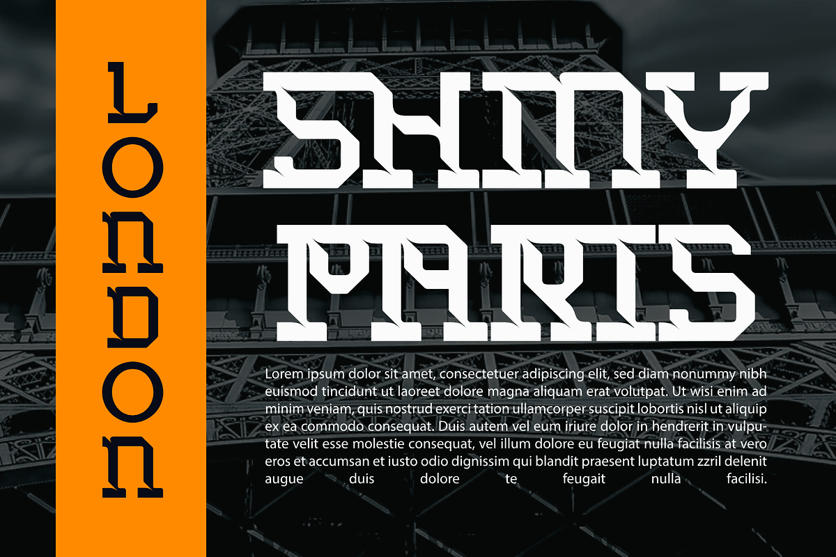 Epochal Records - Futuristic Font, a Slab Serif Font by 177Studio (Photo 3 of 8)