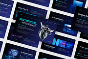 Artificial Intelligence Google Slide, a Presentation Template by SquidPixey (Thumbnail 4 of 6)