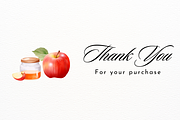Apple Food Clipart, a Food Illustration by New-School-Wave (Thumbnail 5 of 5)