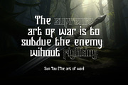 Rectinos A Blackletter Font, a Blackletter Font by RantautypeStudio (Thumbnail 2 of 15)