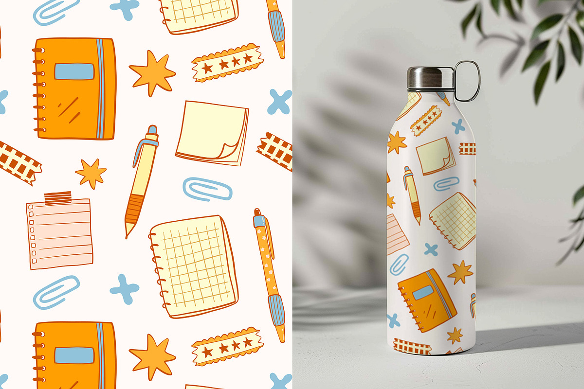 Back to School clipart patterns, an Education Illustration by Carpet Tapete Pretzel (Photo 13 of 18)