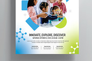 Science Fair Flyer Template, a Flyer Template by MightyDesign (Thumbnail 3 of 8)