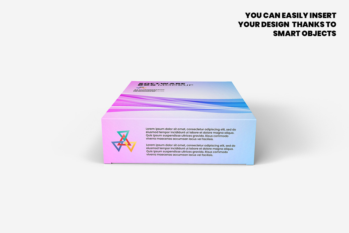 Software Box Mockup - 13 Views, a Packaging Mockup by Illusiongraphic (Photo 6 of 27)