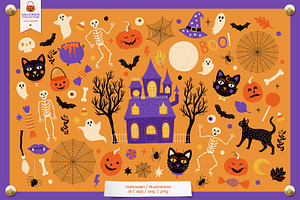 Halloween Clipart Toolbox