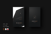 Vertical Business Card Template, a Business Card Template by Ctrl space studio (Thumbnail 5 of 5)