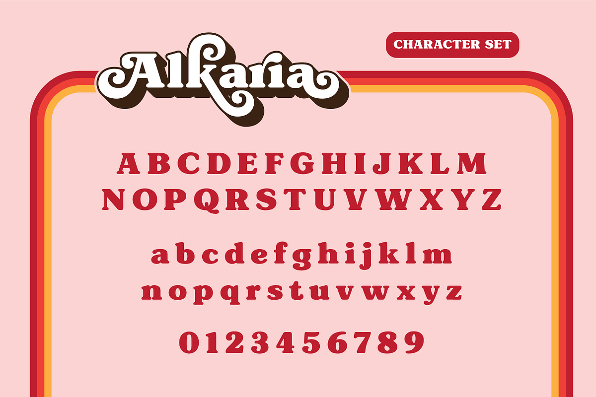 Alkaria - Vintage Retro Decorative preview 4