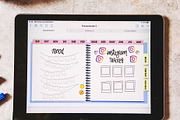 DIGITAL PLANNER/AGENDA DIGITAL, a Stationery Template by LOTA_CREATIONS (Thumbnail 3 of 6)