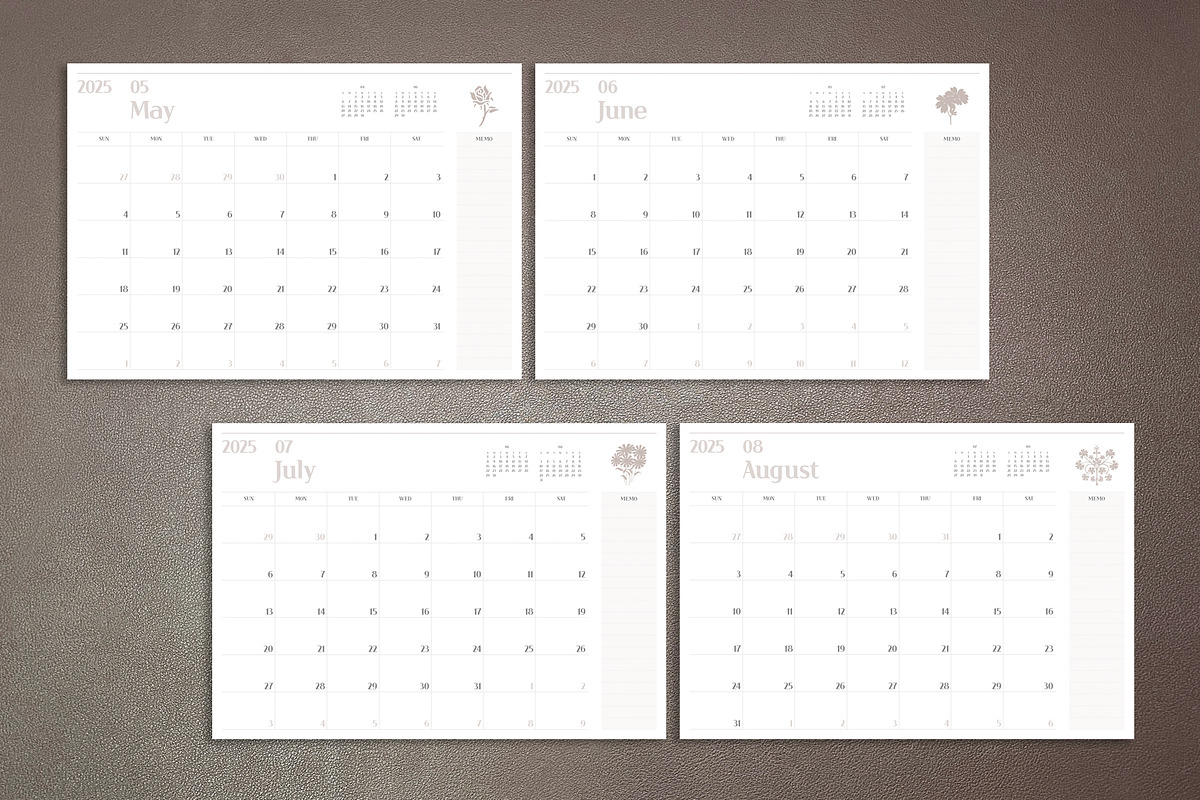 2025 Calendar & Planner, a Print Template by dott (Photo 3 of 5)