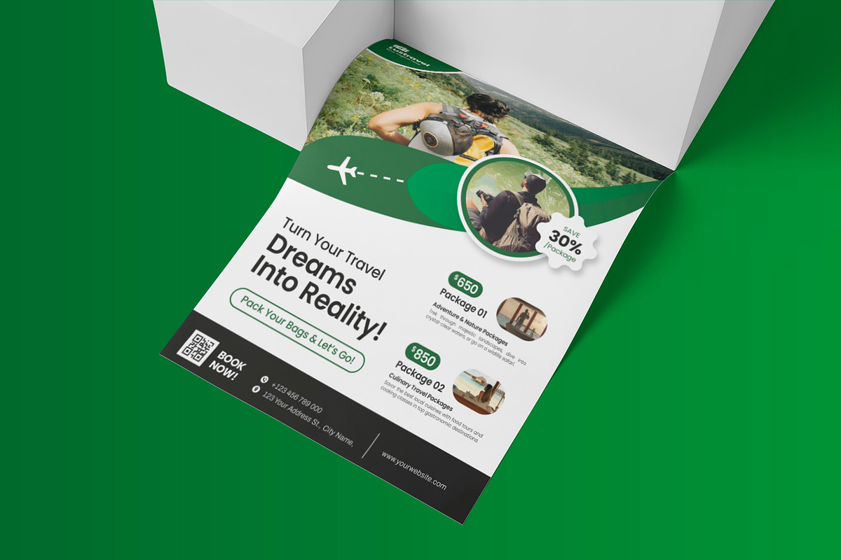 Lustravel - Flyer, a Flyer Template by Esensifiksi.studio (Photo 2 of 3)