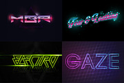 Light Text Effects, a Layer Style Add-On by GothLab (Thumbnail 3 of 3)