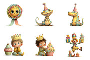 Whimsical kids birthday Celebration, an Illustration by CreationArt (Thumbnail 5 of 7)