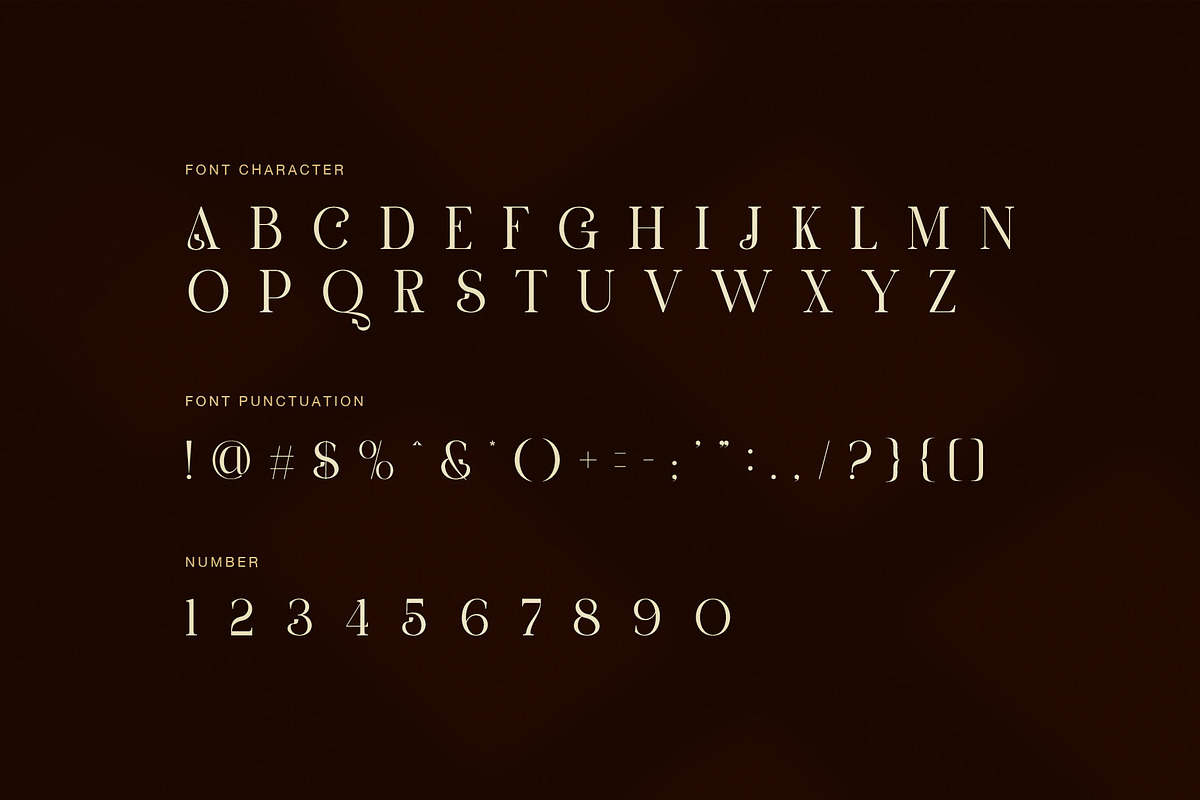 The Goera Elegant Serif Font, a Serif Font by Graphicxell (Photo 7 of 8)