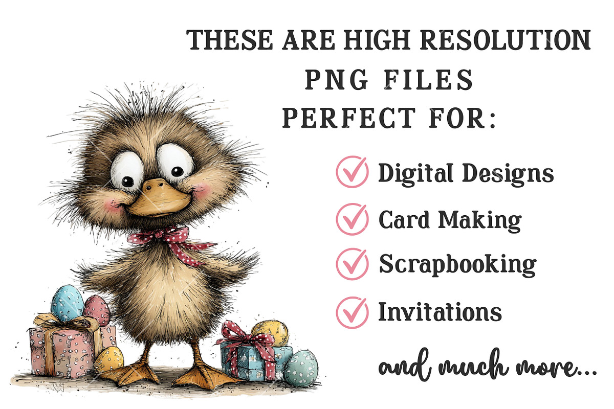 Whimsical Easter Clipart, an Illustration by OK Design (Photo 6 of 6)