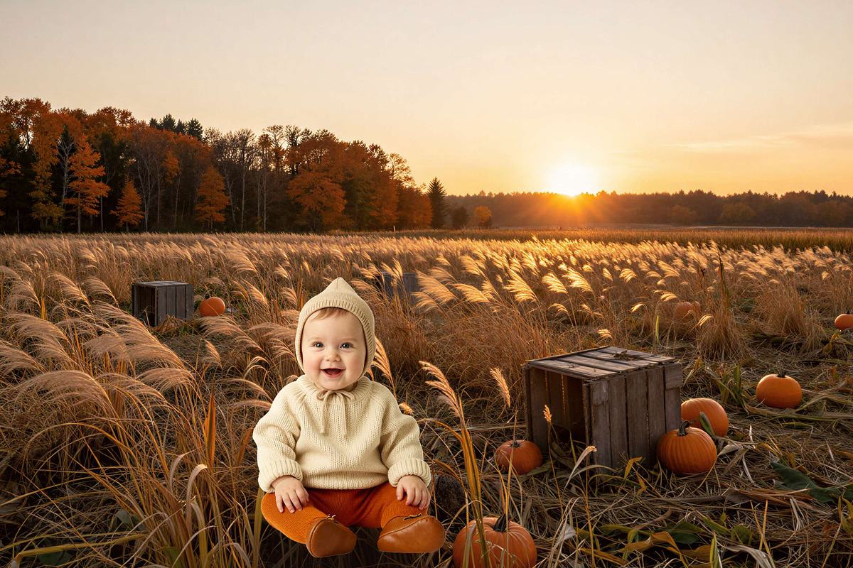 Autumn Photography Digital Backdrops, a Background Graphic by 3Motional (Photo 11 of 19)