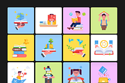 Book and Library Icons, a Duotone Icon by Prosymbols (Thumbnail 7 of 11)